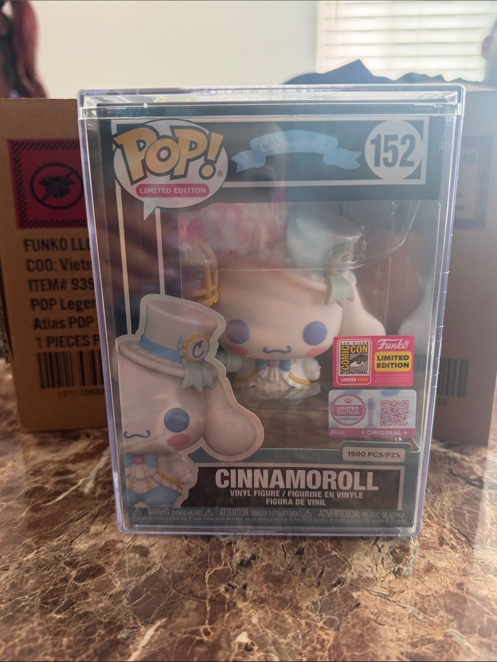 LIMITED EDITION - SAN DIEGO COMIC CON 2026 - Cinnamoroll Vinyl Figure